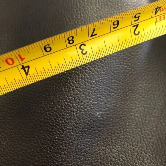 Victoria's Secret Drawstring Fringe Backpack Bag Large Black‎ Purse READ - Picture 11 of 12